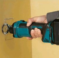 Locking Sliding Switch Rechargeable Gypsum Board Hole Opener LED Work Light