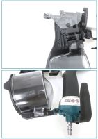 Electric power construction Pneumatic Coil Nail Gun easily adjusted via a knob