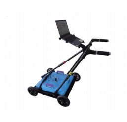Integrated Portable 3D Ground-Penetrating Radar with Wireless Data Transmission and High-Low Frequency Antenna