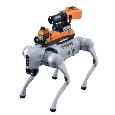 Uso multifuncional de reconocimiento de rescate contra incendios Robot cuadruplicado de larga duración
