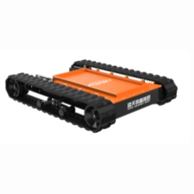 Chasis de robot oruga pequeño y versátil personalizable