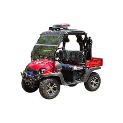 Supresión de incendios forestales Motocicleta de bomberos de 4 ruedas con bombas contra incendios