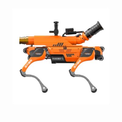 Perro robot cuadrúpedo de bomberos para policía y militares