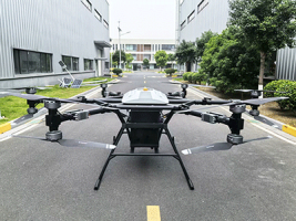 Aeronave de alta resistencia para cargas pesadas, multirotor híbrido de larga duración, petróleo-eléctrico