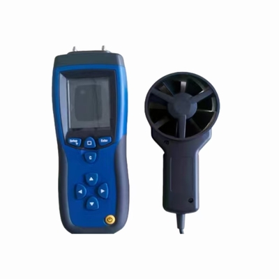 Detector multiparamétrico de ventilación LCD de 3,7 pulgadas, medición de 6 parámetros