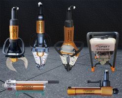 Interfaz axial de cabeza plana; funciones que incluyen expansión, desgarro, extrusión Juego de herramientas de demolición (Versión 2.0)