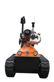 velocidad máxima: 0-1.6m/s, robot automático de la lucha contra el fuego de la velocidad del despliegue rápido stepless teledirigido del cambio