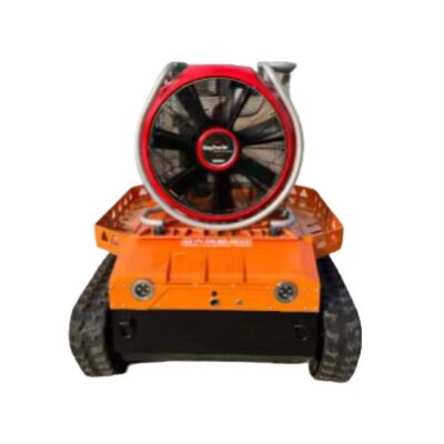 Robot de extinción de incendios a prueba de explosión con fuerza de tracción de 6500N, control remoto de 1100m y capacidad de escalada del 78,1%