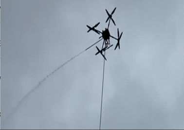 manguera 16m/S que amarra el tipo Uav extintor del abejón