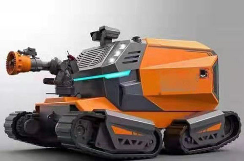 Todo el robot RXR-M150GD de la lucha contra el fuego de la pista el 1000m del terreno cuatro